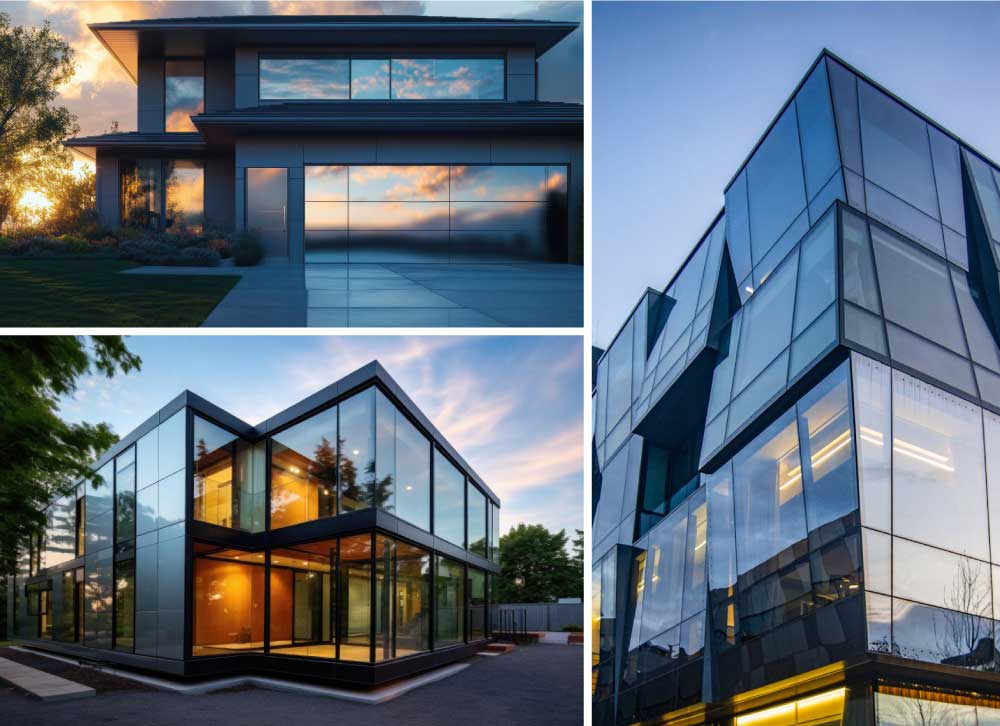 Glass Cladding for a `Sassy Exterior