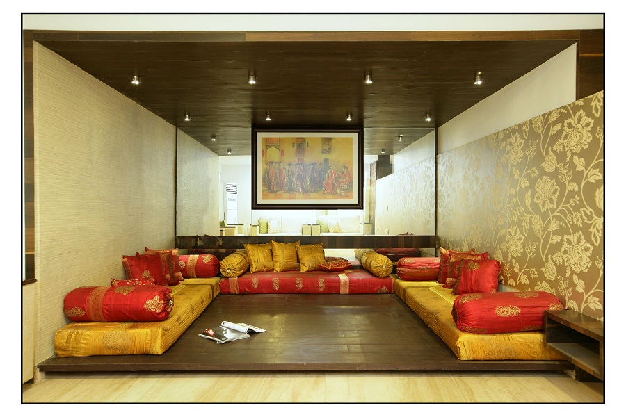 Modern Colorful Living Room