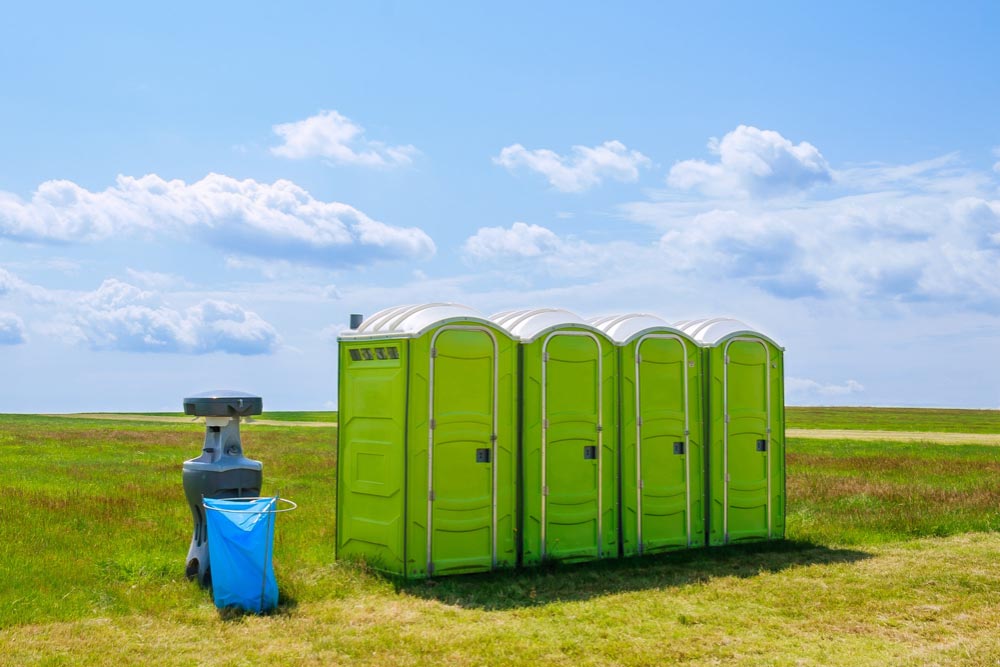 Portable Toilet Rentals in Remote Area