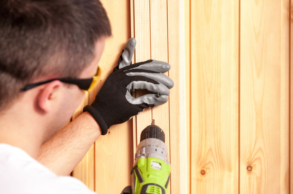 Slat Wall Panelling Installation