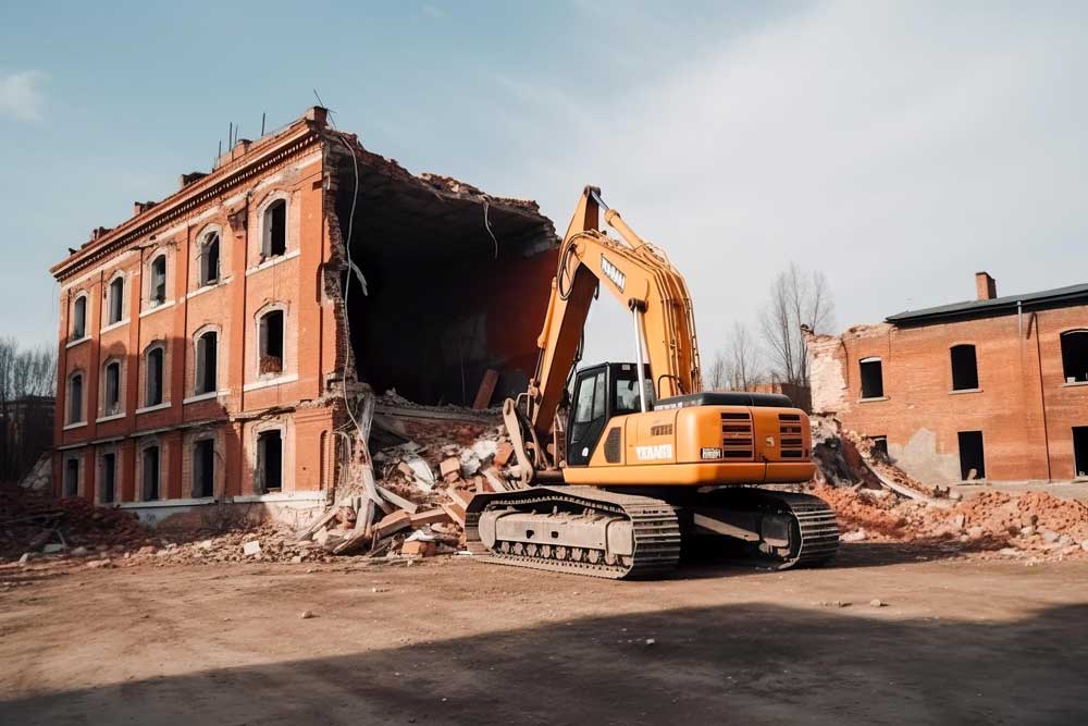 Demolition of Old Building