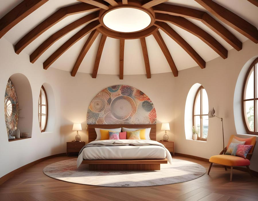 Dome-Vaulted Ceiling
