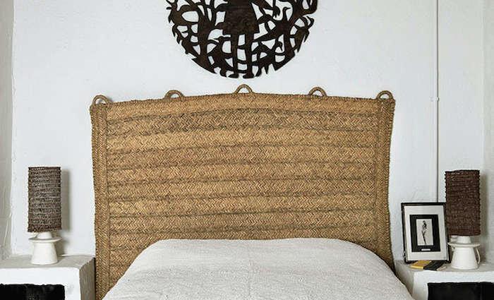 Jute in the Beds Headboard