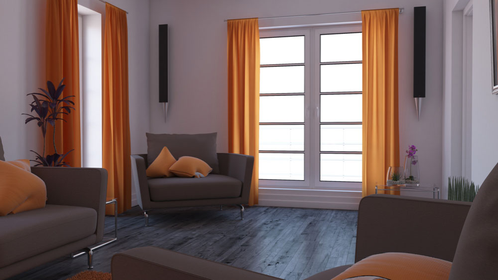 Matching Curtains with Furniture