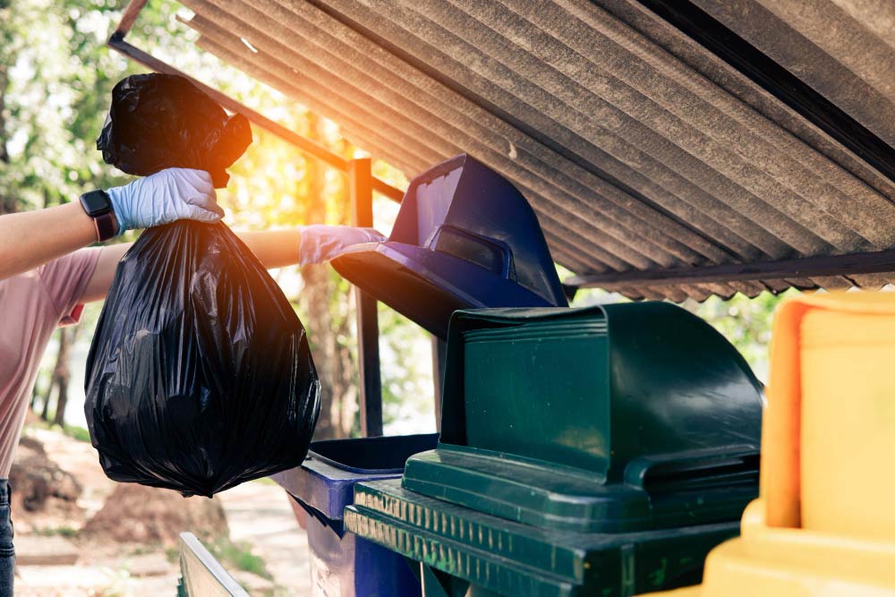 Properly Dispose of Dangerous Debris from Home