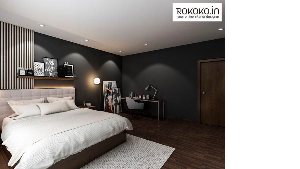 Cozy Retreat Featuring Bedroom Design