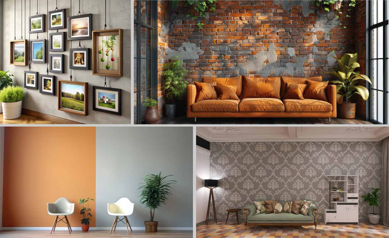 Accent Wall Ideas for Living Room
