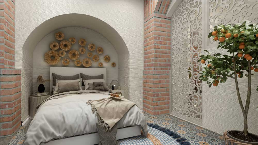 Arched Recessed Headboards