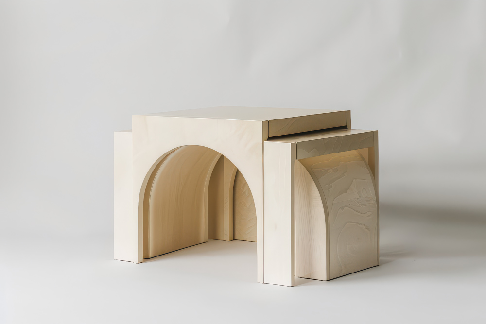 Arched Set of Tables