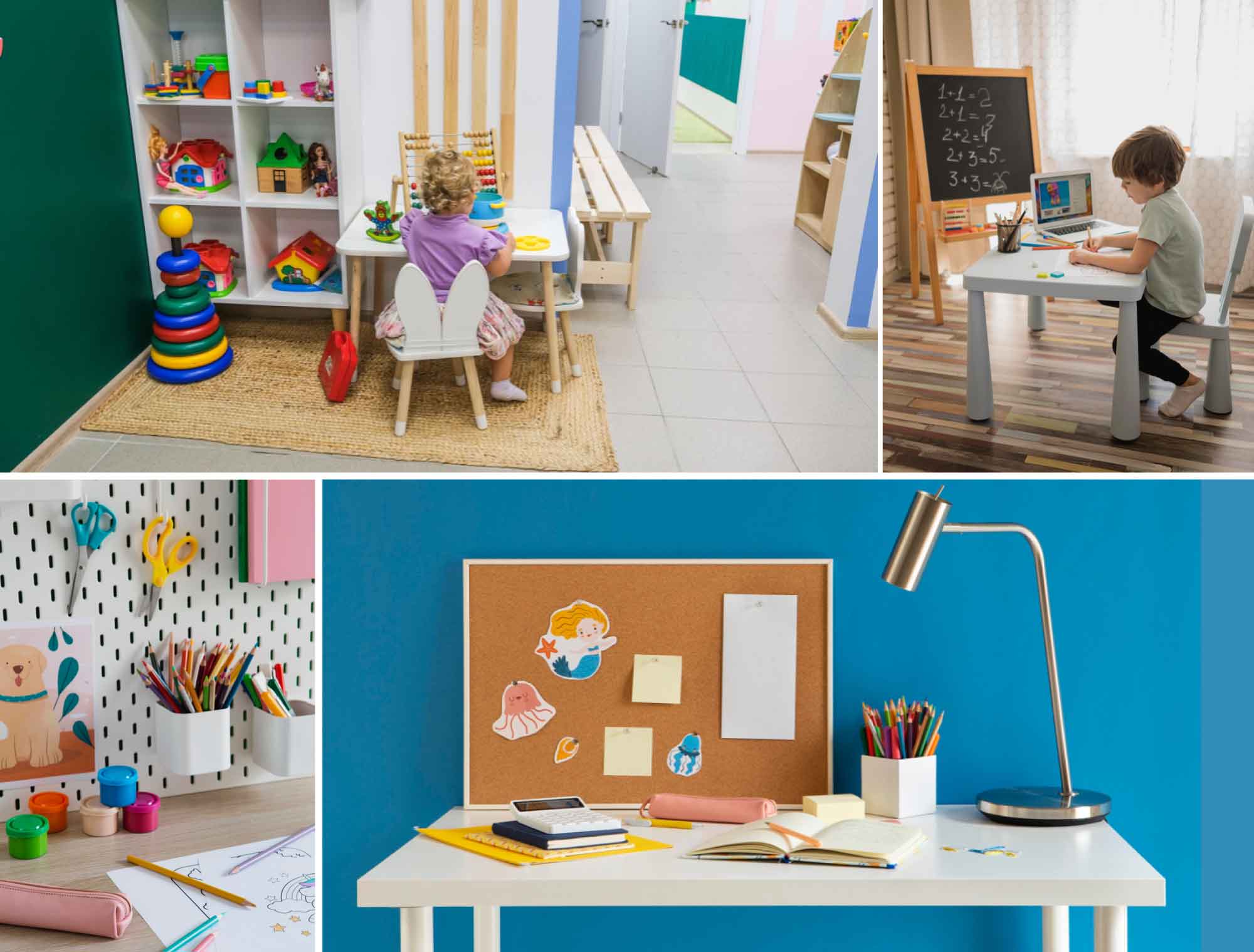 Creative Corner in Playroom