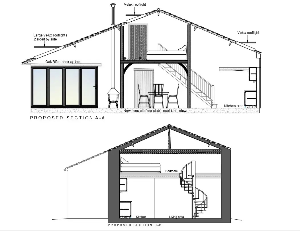 Cross-Section Drawing
