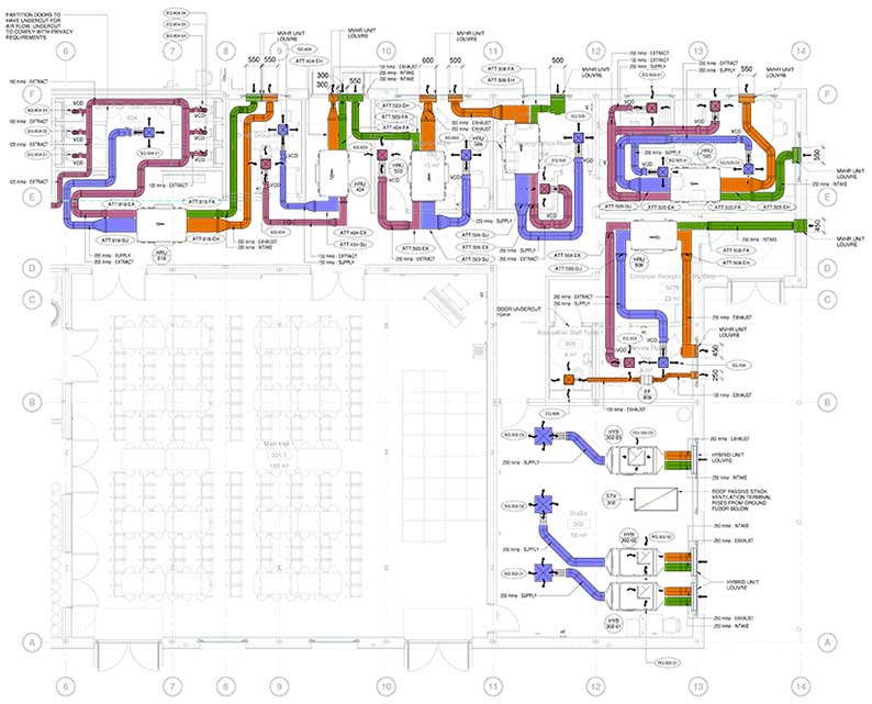 HVACMechanical Drawing