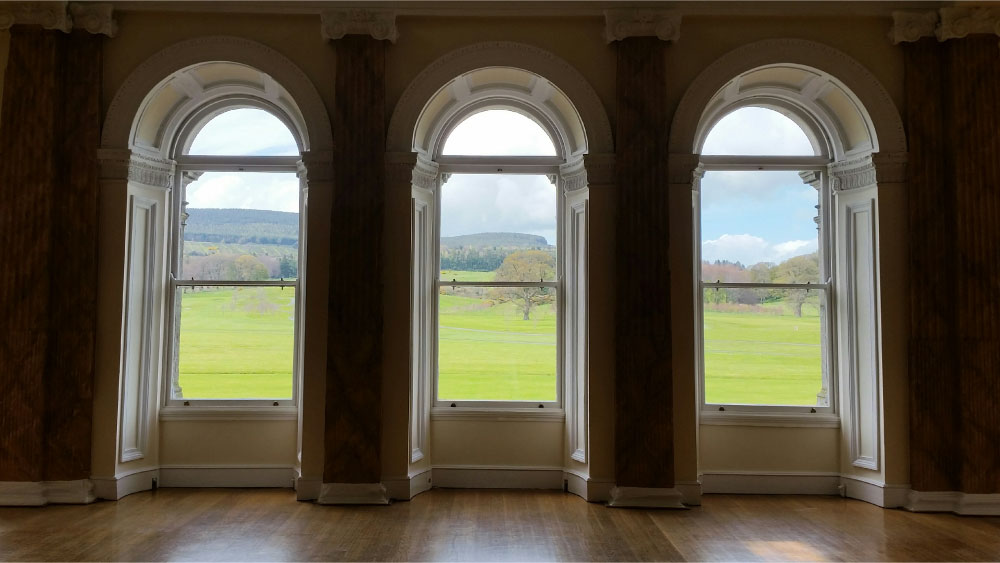 Large Arched Glazing Windows