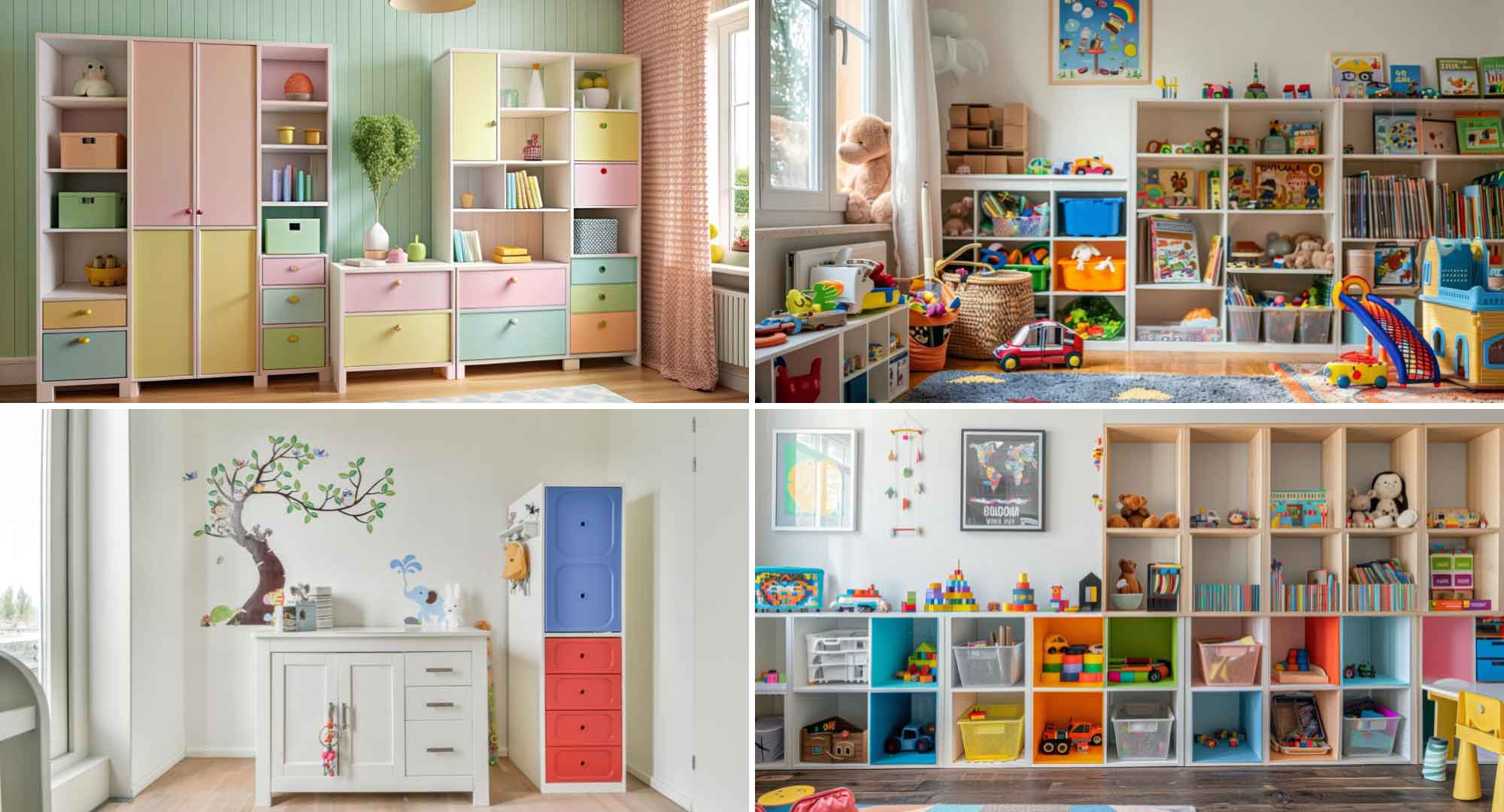 Playroom with Whimsical Storage