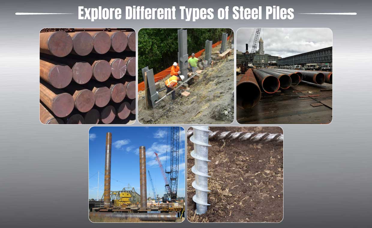 Types of Steel Pile