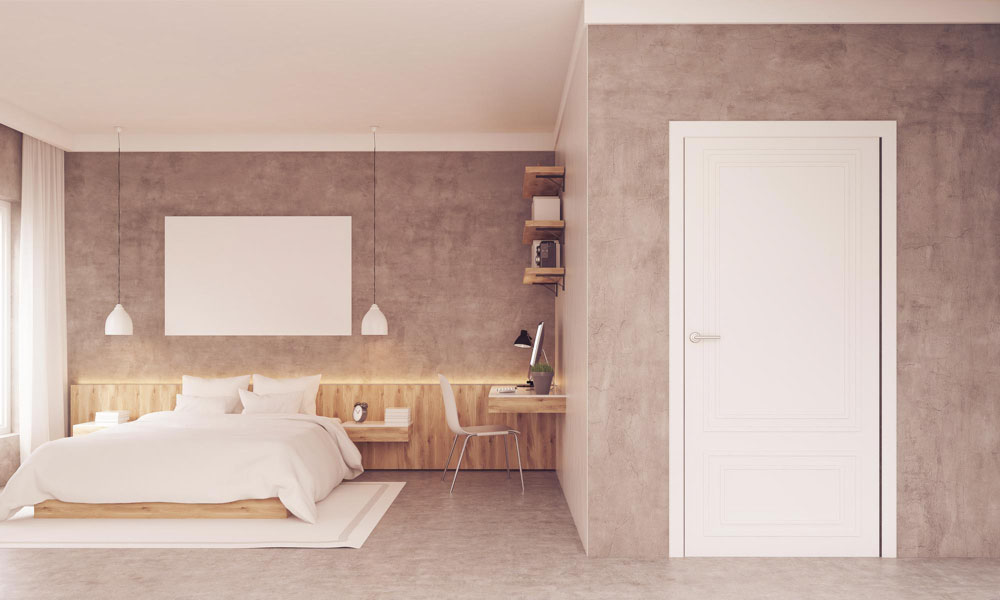 Bed Across From the Door