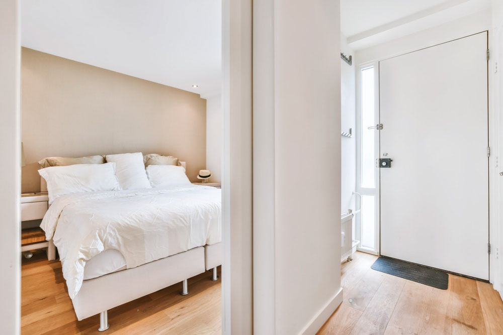 Bed Facing the Door