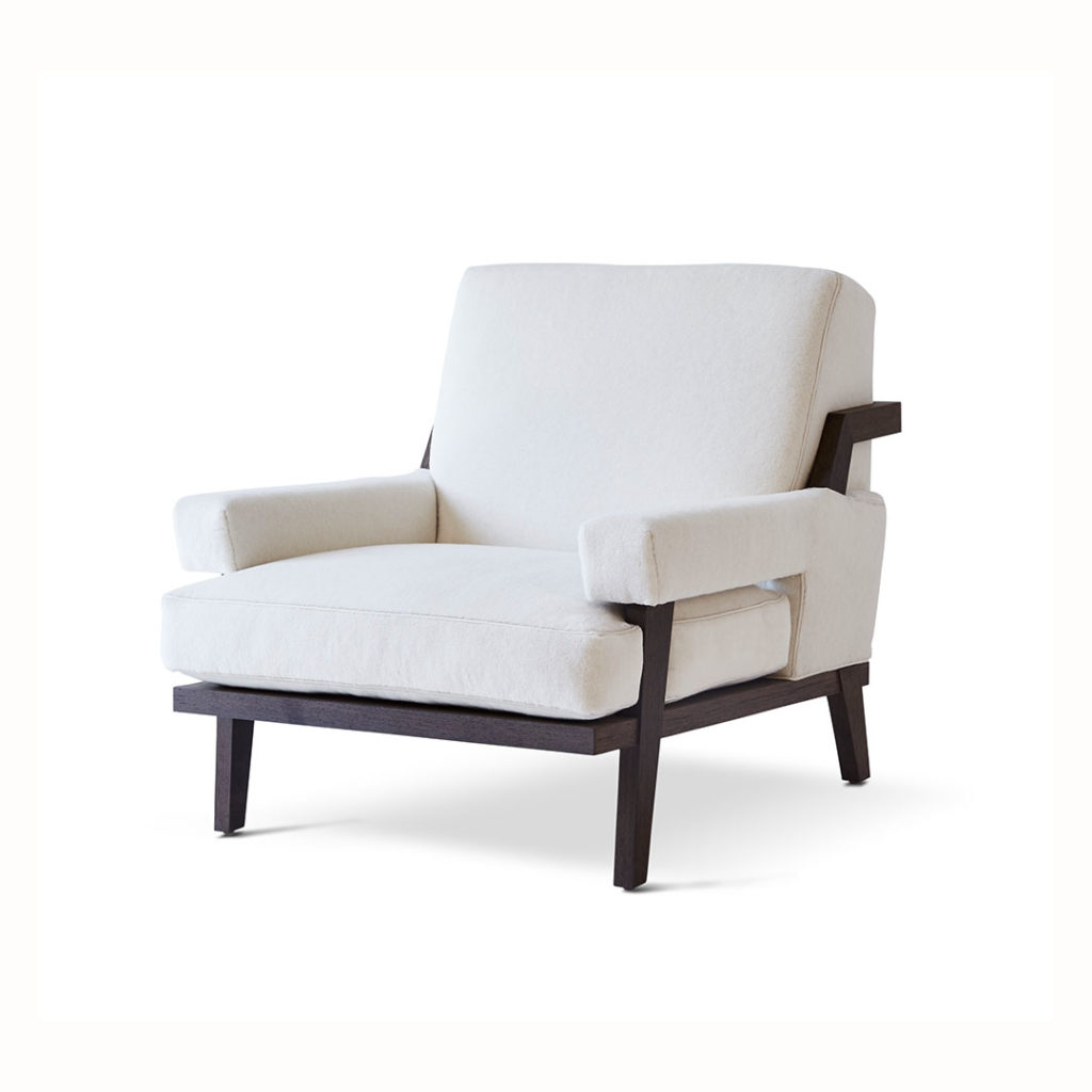 Modern Lounge Chair with a Minimalist Yet Elegant Design