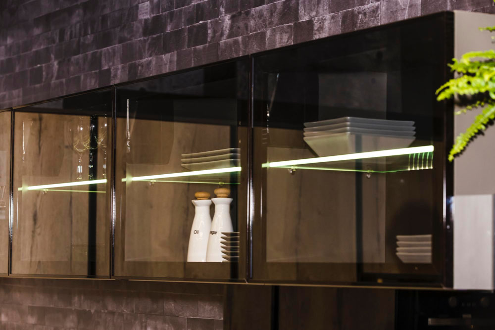 Lighting inside Kitchen Cabinet 