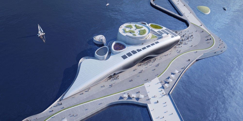 Marine-Inspired Kinetic Façade of One Ocean Pavilion