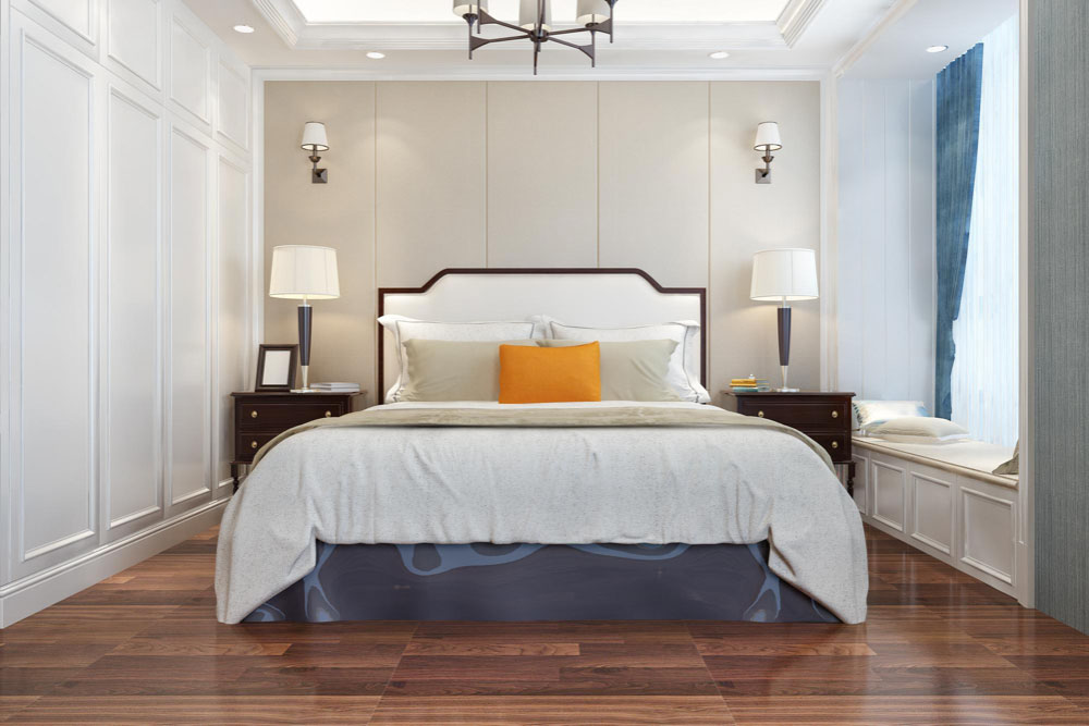 Off-Center Bed