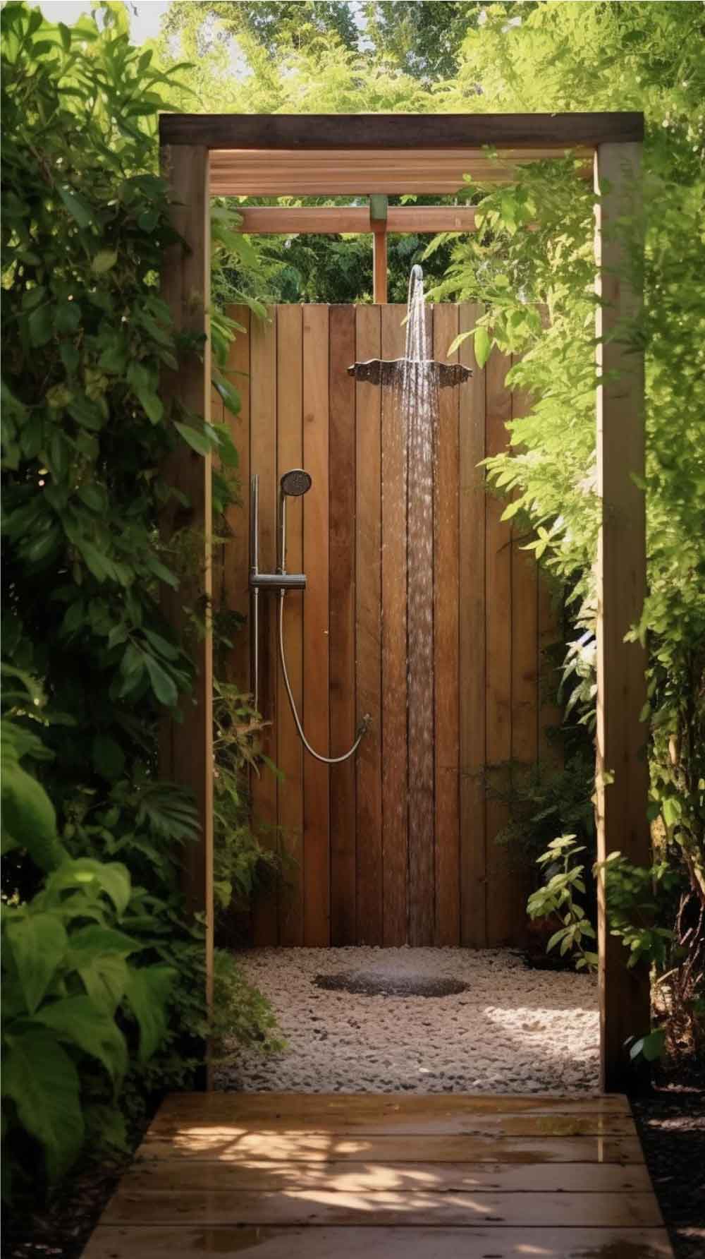 Only-wood Outdoor Shower