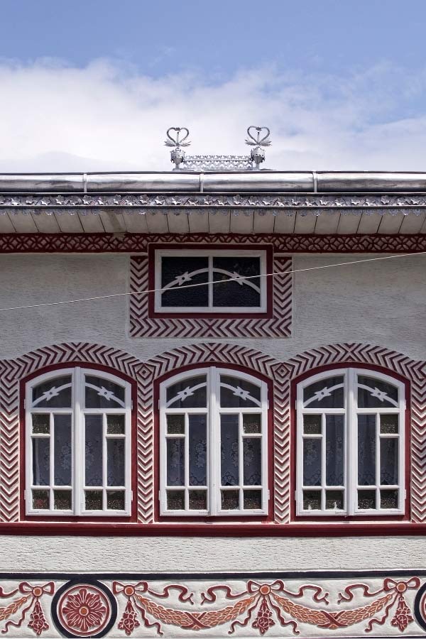 Ornate House Facade