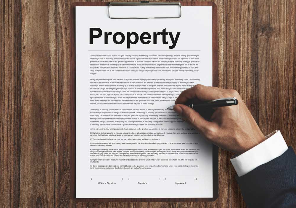 Verification of Property Documents Verification of Property Documents