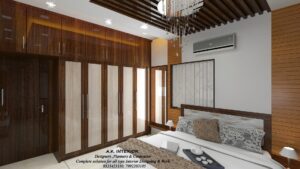 Elegantly Designed Modern Bedroom