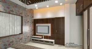Elegantly Designed Modern Bedroom