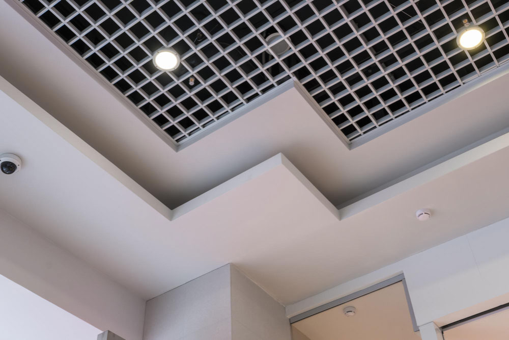 Corrugated Metal False Ceilings
