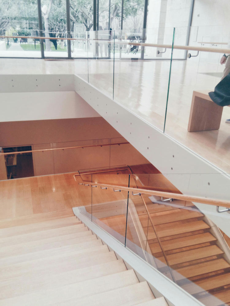 Stairs with Glass Balustrades