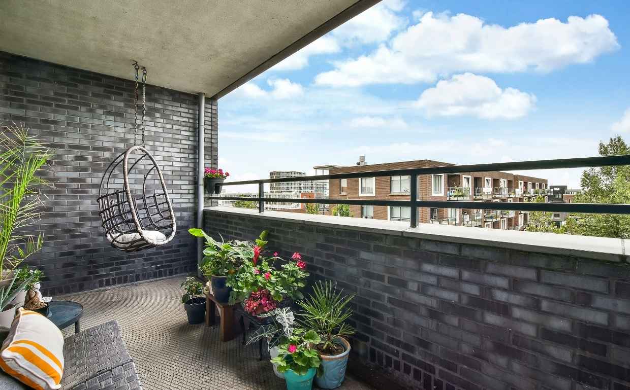 Balcony Enclosed for Safety and Good Look
