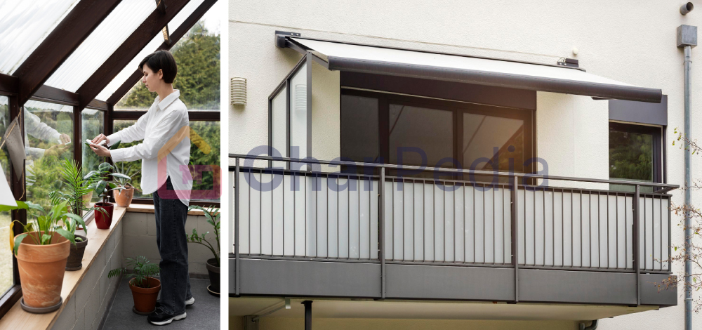 Balcony Gets For Heavy Rain