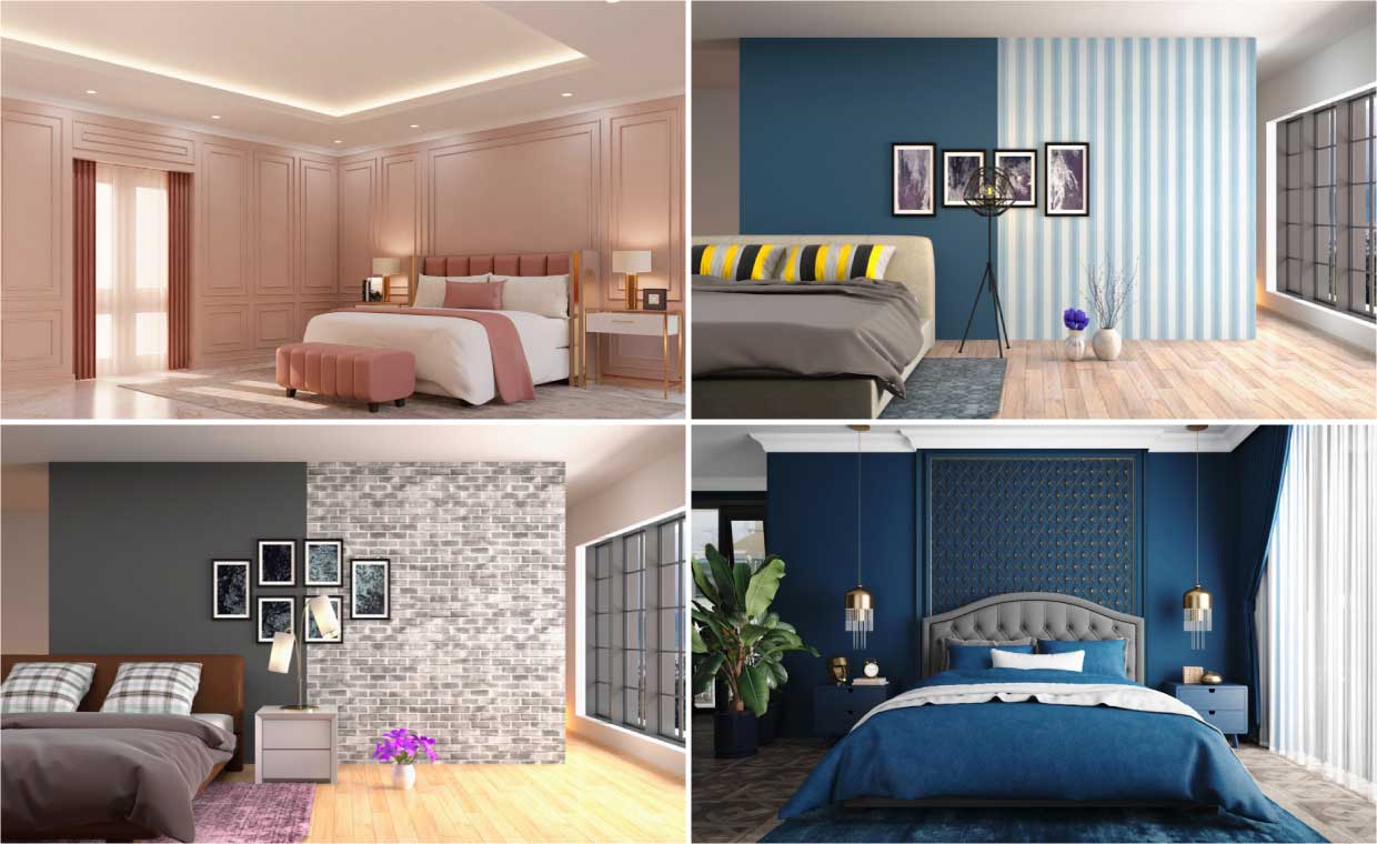 Bedroom Wall Colour Combination