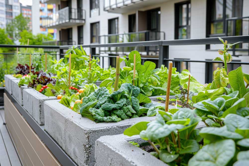 Compact Kitchen Garden