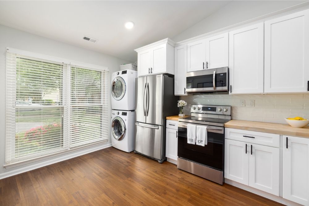 Consider Handles and Hardware of Cabinets Match with Appliances