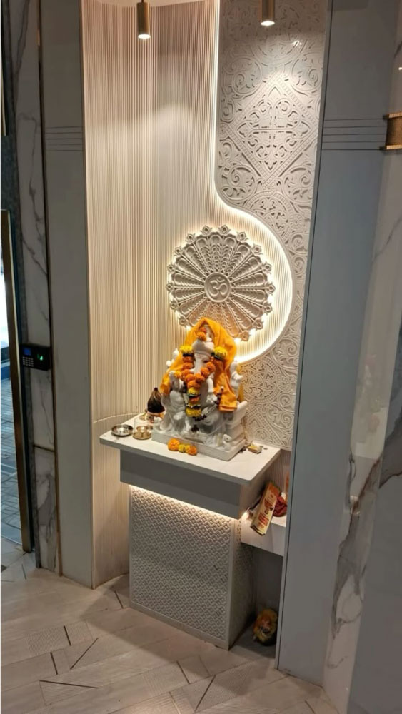 Customised Mandir Units