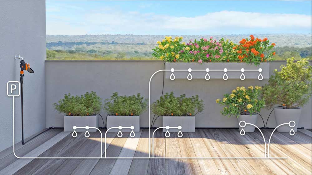 Irrigation Systems for Terrace Gardens