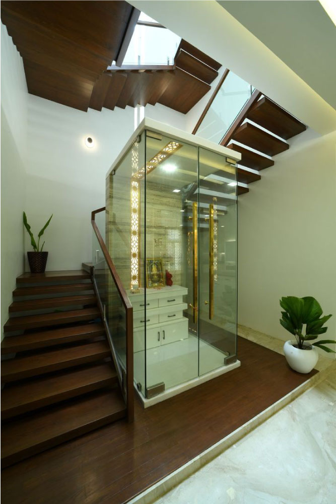 Mandir Designs Under the Staircase