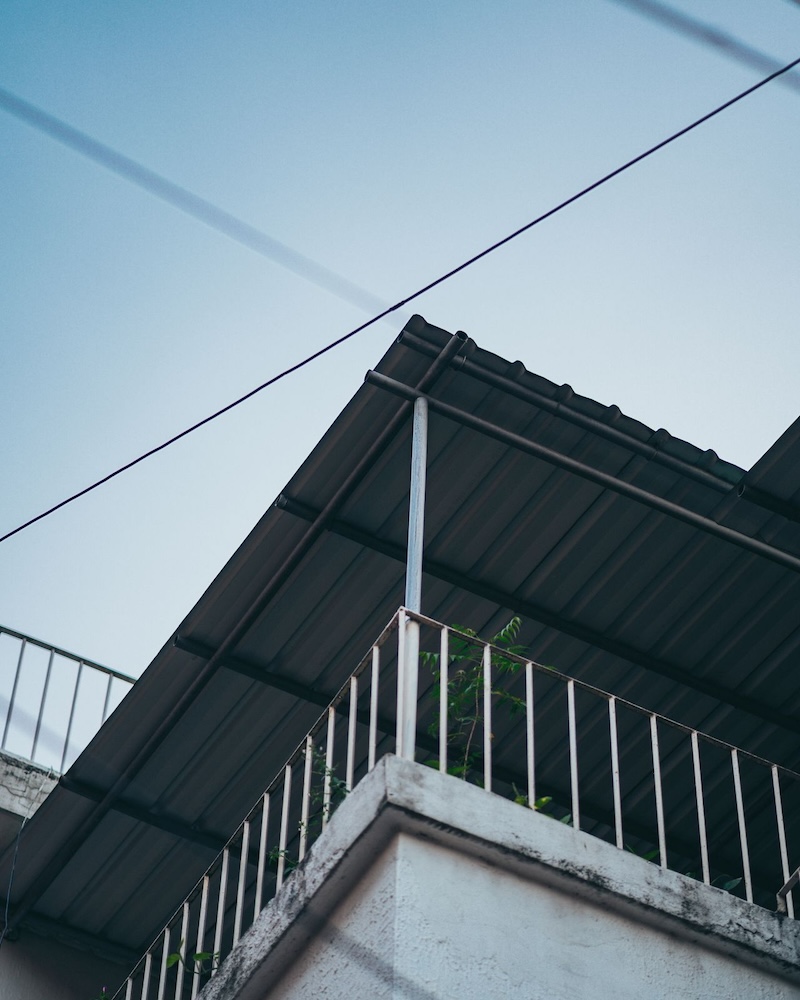 Metal Sheet Roof for Balcony