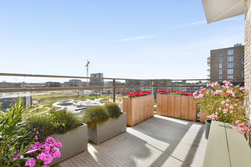 Planter Boxes as Partition Walls
