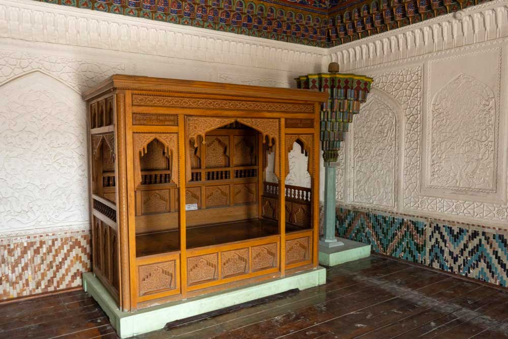 Pooja Mandir Idea with Wooden Carvings