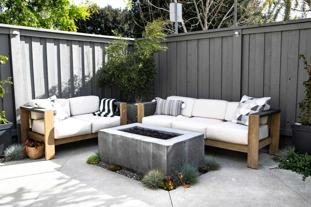 Rustic and Natural Terrace Garden