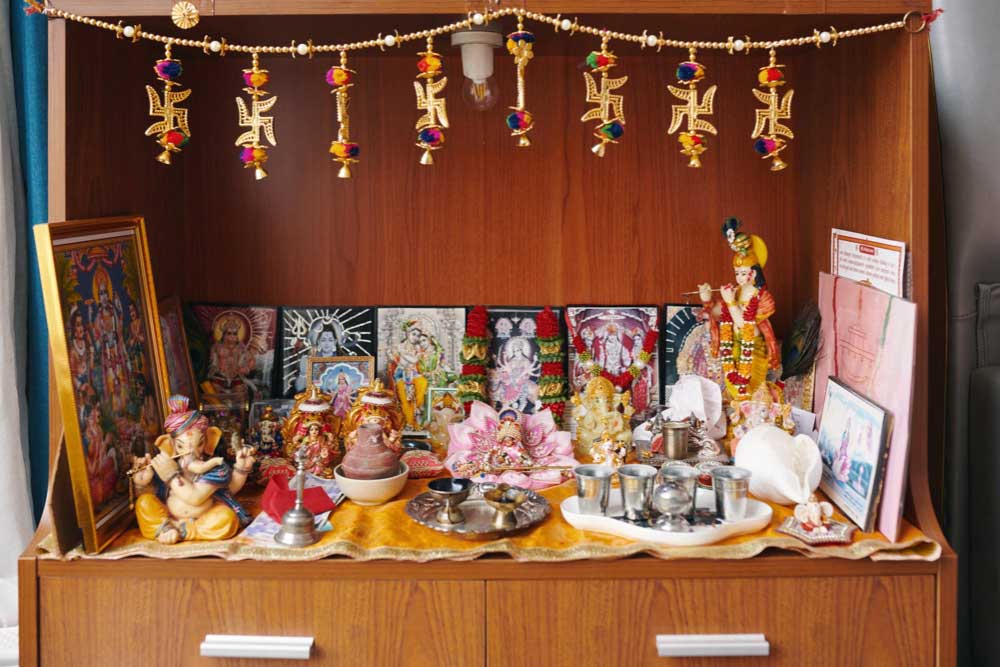 Small Pooja Nook