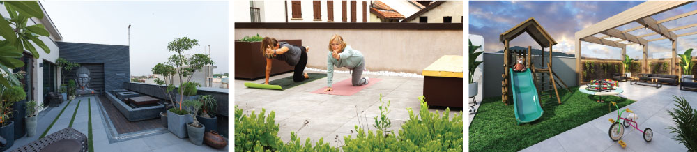 Specialised Terrace Gardens