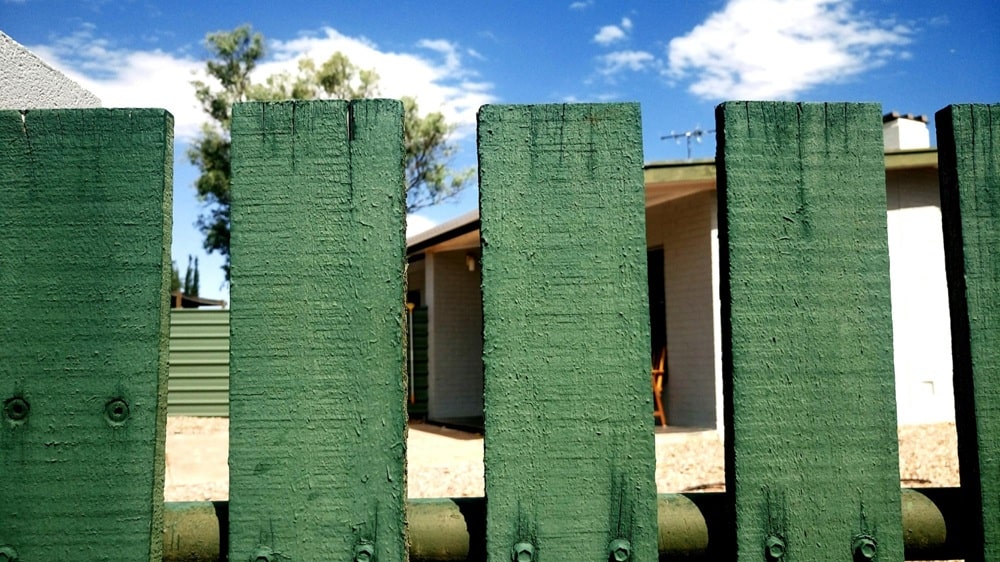 Uneven Panels and Sloped Yard