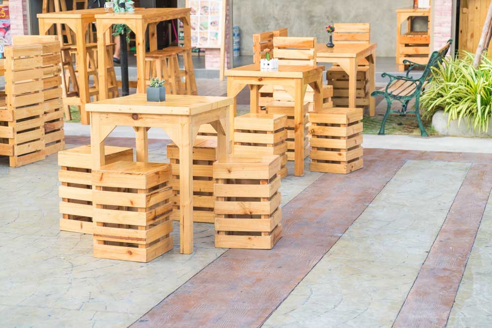 Upcycling Materials for Garden Furniture