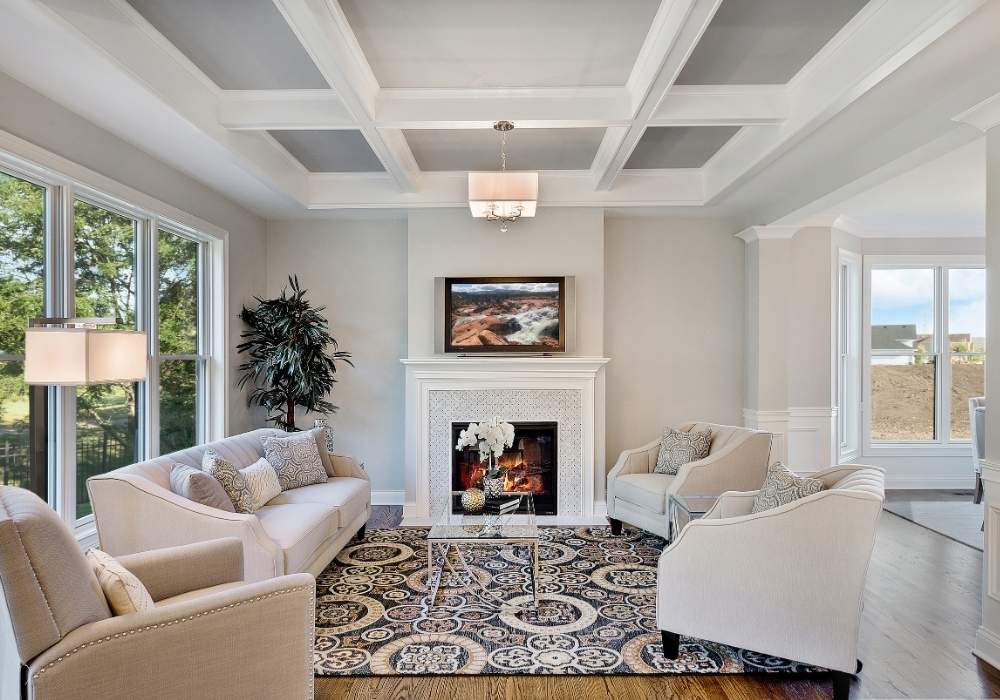 Use Rugs to Add Warmth and Texture 