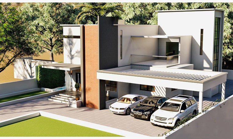Stunning Modern Villa Exterior